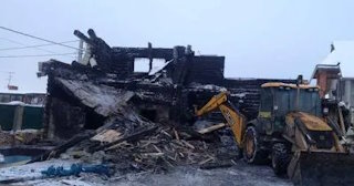 Демонтаж сгоревших зданий в Осинниках | Сварной-Снн - снос после пожара от 1037 рублей
