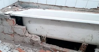 Демонтаж ванной комнаты в Осинниках - стоимость работ от 830 руб. | Сварной-Снн